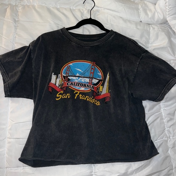 Brandy Melville Tops - John galt San Francisco tee shirt